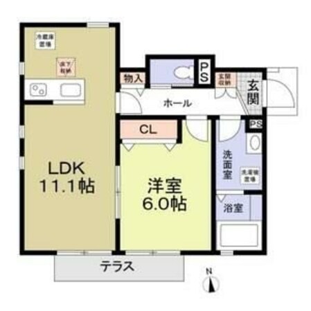 メゾンマリーチの物件間取画像